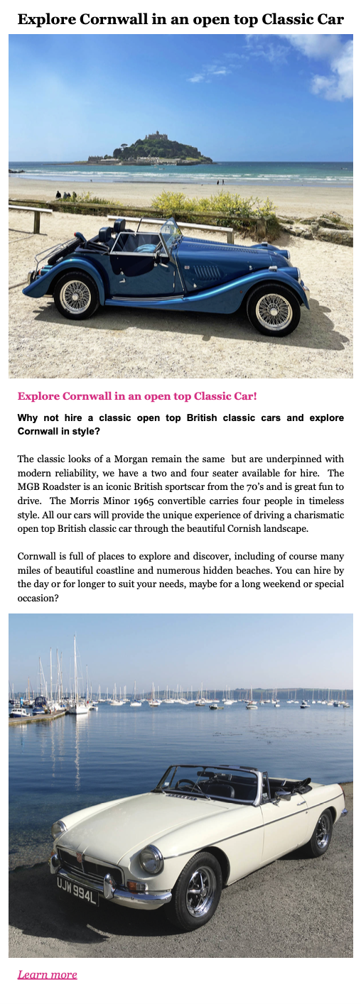 Client Newsletter Example 6