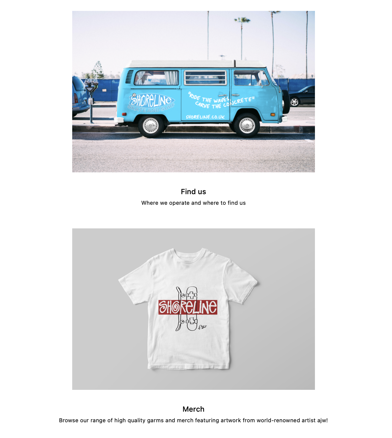 Website Homepage Design